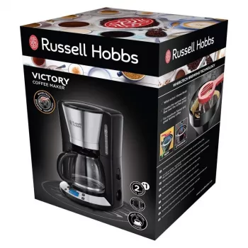 Russell Hobbs Victory 24030-56 Macchina per caffè filtro, nera