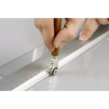 kwb 177100 Tagliavetro in metallo duro con manico in legno, 185 mm