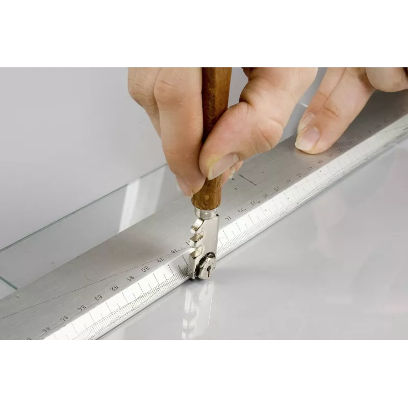 kwb 177100 Tagliavetro in metallo duro con manico in legno, 185 mm