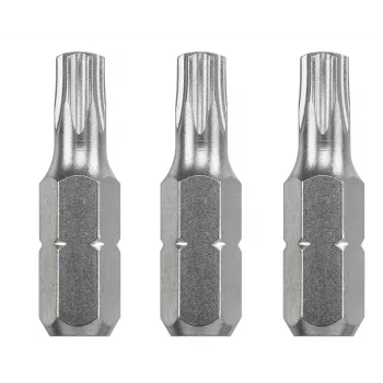 kwb 121610 Set di bit esagonali, 4/5/6 mm, acciaio S2, 25 mm, 3 pezzi