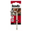 KWB Set chiavi a brugola 9 pz. metriche acciaio cromo-vanadio chiavi a L con supporto in plastica 147470