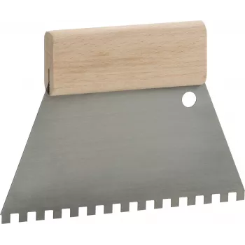 kwb 032818 Frattazzo dentato B11 acciaio inox 280 mm manico in legno