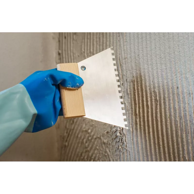 kwb 032818 Frattazzo dentato B11 acciaio inox 280 mm manico in legno