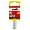 kwb 372143 Adattatore per bussola 1/2 pollice a 3/8 pollice acciaio cromo-vanadio