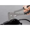 kwb 407200 rivettatrice manuale con 4 ugelli (2,4-4,8 mm), per rivetti in alluminio e acciaio