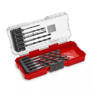 Einhell 108733 set di punte per legno 10 pezzi 3-8 mm