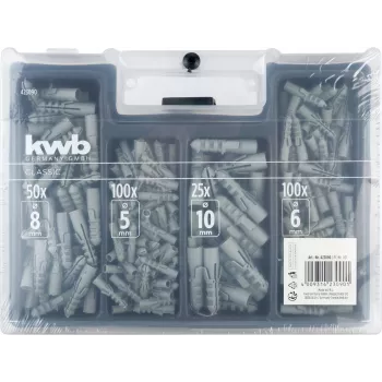 KWB 423090 assortimento di fissaggi, 300 pezzi