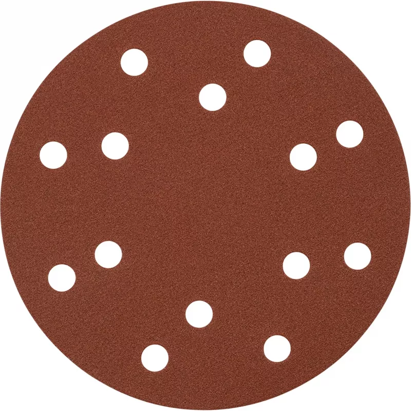 kwb 488330 dischi abrasivi 125 mm grana 60, 5 pezzi, velcro