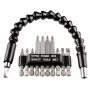 kwb 113990 set di 11 bit con portabit a cambio rapido magnetico, acciaio S2, 25 mm, PH/PZ/TX/SL