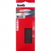 KWB 815060 Fogli di carta abrasiva, grana 60, 230 mm x 93 mm, 10 pezzi