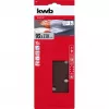 KWB 818112 Fogli di carta abrasiva grana 120, 230 x 93 mm, 10 pezzi