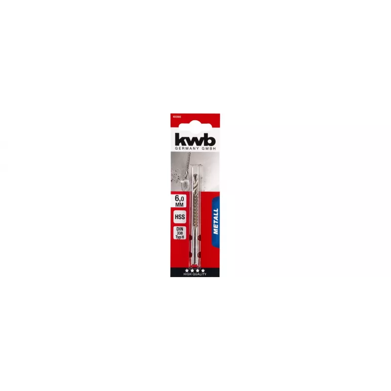 KWB 493900 Punta per foratura piatta 20 mm gambo esagonale per legno