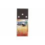 kwb 818188 Fogli di carta abrasiva assortimento grana P60 P80 P120 P180 230x93 mm 30 pezzi