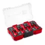 Einhell Set di corone diamantate, 7 pezzi, filetto M14, 6–14 mm, per piastrelle, ceramica, gres porcellanato, marmo, granito 500400