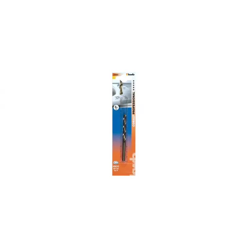 kwb 248625 punta elicoidale HSS 2,5 mm DIN 338
