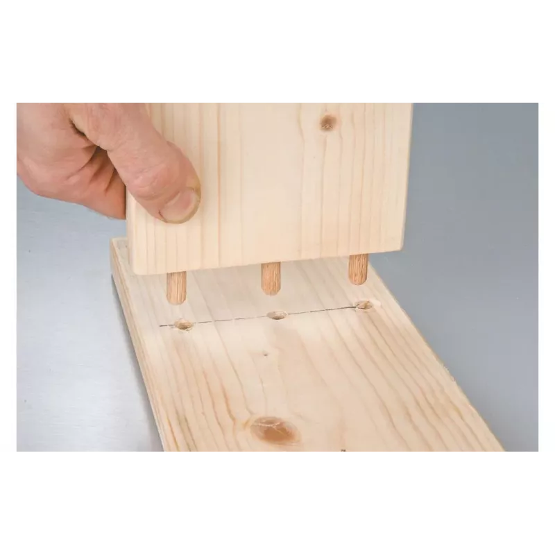 KWB 530206 punte marcatura per tasselli in legno, 4 pz. (6, 8, 10, 12 mm)