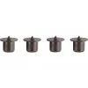 KWB 530206 punte marcatura per tasselli in legno, 4 pz. (6, 8, 10, 12 mm)