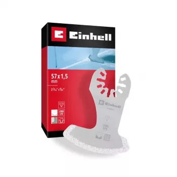 Einhell 708085 lama diamantata a segmenti 57 mm per utensili multifunzione oscillanti