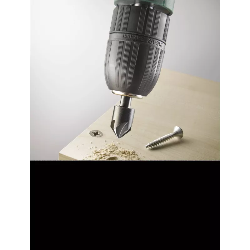 KWB svasatore conico HSS 5 taglienti 12 mm DIN 335 C 704310