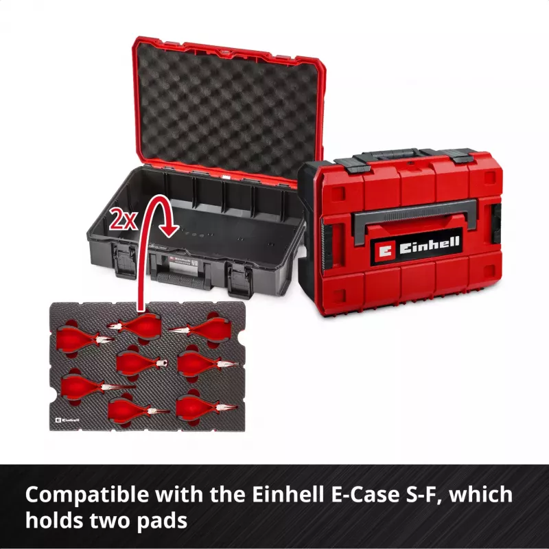 Einhell 370523 inserto per E-Case – set 8 pezzi pinze di precisione per E-Case S-F
