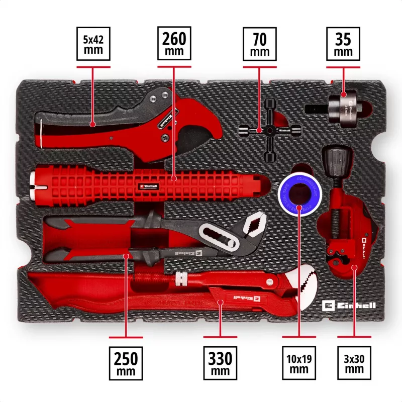 Einhell 370527 set inserti 8 pezzi (370527)