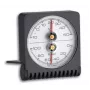 TFA Dostmann 45.2018 termometro rotondo analogico, Ø63 mm, da -20 a +50 °C, bianco/argento 7601