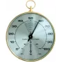 TFA Dostmann 45.2007 termometro igrometro analogico rotondo, bianco/argento, diametro 10 cm