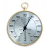TFA Dostmann 45.2007 termometro igrometro analogico rotondo, bianco/argento, diametro 10 cm