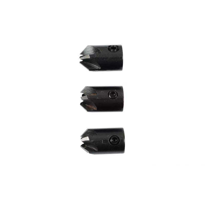 KWB 513050 set da 3 punte svasatrici coniche 4/5/6 mm HSS attacco esagonale