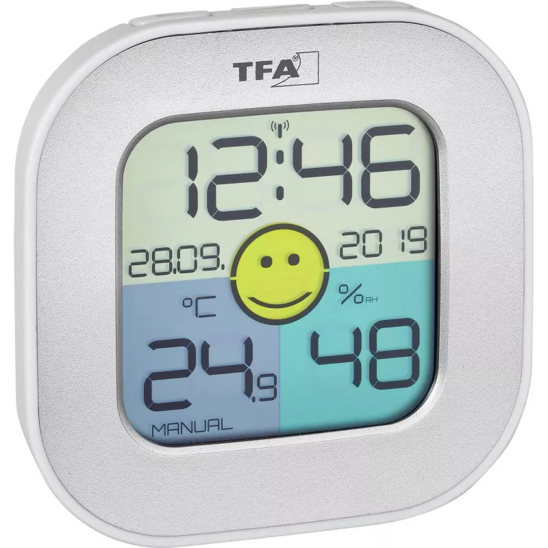 TFA Dostmann FUN igrometro elettronico per interni argento 30.5050.54