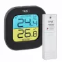 TFA Dostmann termoigrometro digitale quadrato 1,5V 61x24x61mm nero 30.3068.01