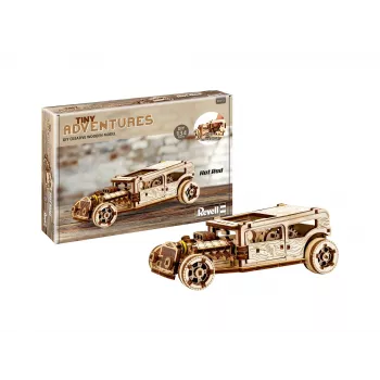 Revell legno Tiny Adventures - Hot Rod kit di montaggio in legno 00612