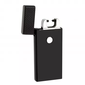 TFA Dostmann 98.1124.01 accendino ad arco elettrico al plasma – ricaricabile, USB, senza fiamma, doppio arco, resistente al vento