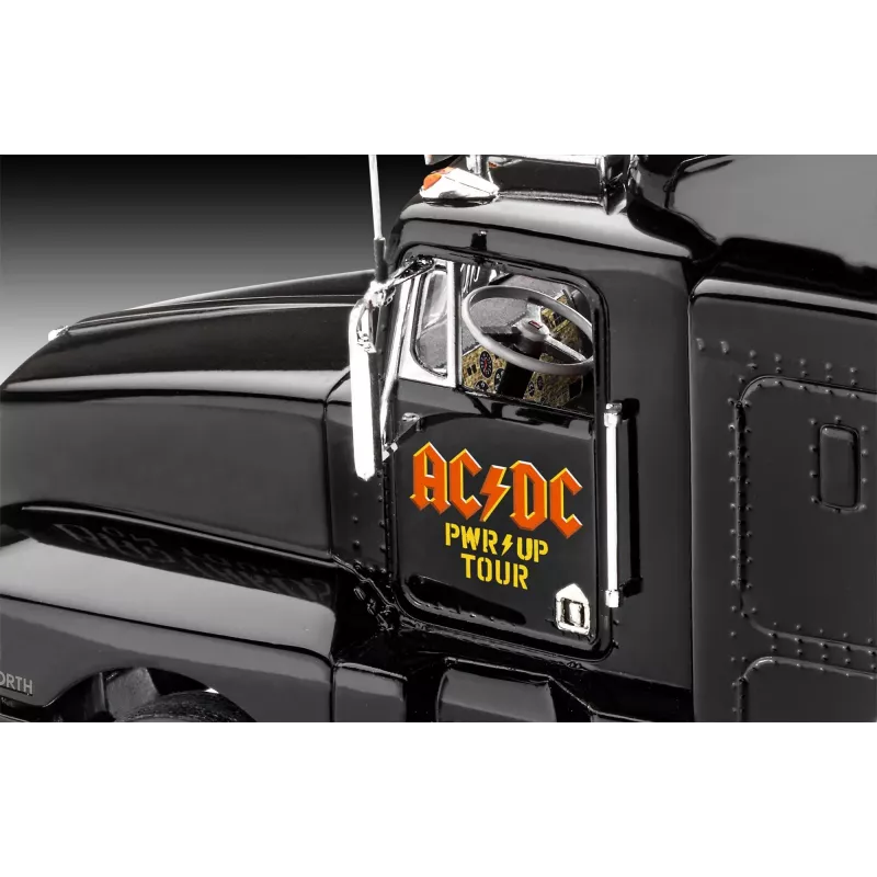 Revell 07731 AC/DC Tour Truck & Trailer “Power Up” kit di montaggio 1:32