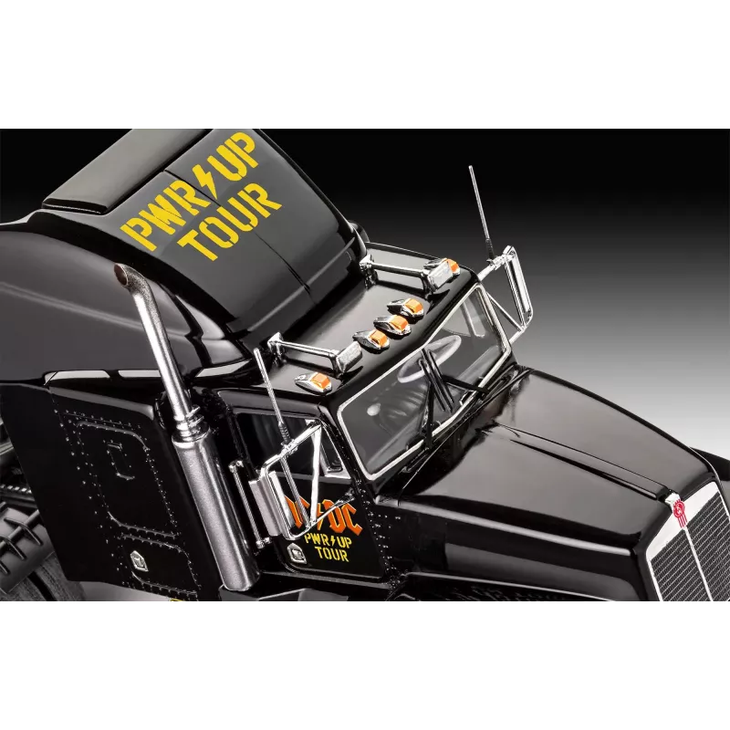 Revell 07731 AC/DC Tour Truck & Trailer “Power Up” kit di montaggio 1:32