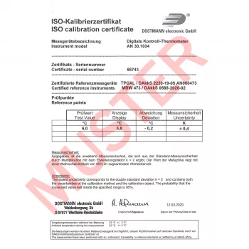 TFA Dostmann LT-102 termometro a cavo bianco (30.1034.K)