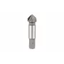 KWB 704840 svasatore conico HSS 16 mm, 90°, 3 taglienti, gambo cilindrico