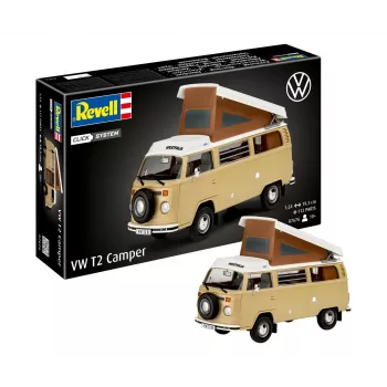 Revell 1:24 VW T2 Camper kit di montaggio in plastica 07676