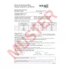 TFA Dostmann 30.1064.02.K Termometro a mano bianco °F/°C da -40 a 250°C con display integrato