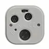 TFA Dostmann 60.1035.10 Sveglia al quarzo grigio pastello