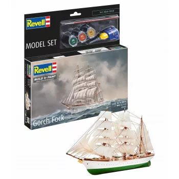 Revell kit di montaggio Gorch Fock 1:200 veliero kit modello in plastica 65432