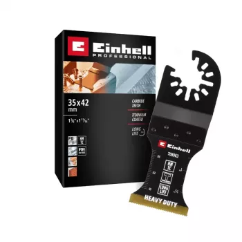 Einhell 708063 Lama per sega a tuffo HM-TI 35 mm bimetallo set accessori per multiuso 35 mm (708063)