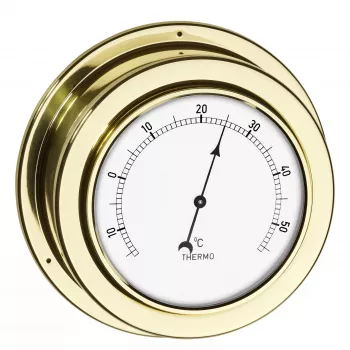 TFA Dostmann Termometro da parete in ottone 19.2015, analogico, da -30 a +50°C