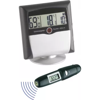 TFA Dostmann 95.2008 Stazione meteo digitale nera