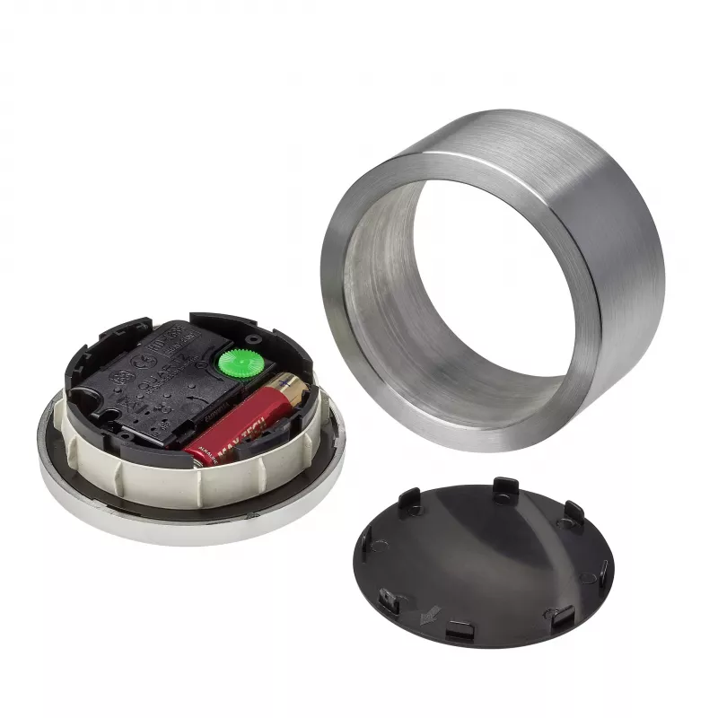 TFA Dostmann 60.1036.55 Orologio da tavolo al quarzo in alluminio