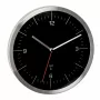 TFA Dostmann Orologio da parete radio 245 mm acciaio inox con lancetta dei secondi continua 60.3544.01