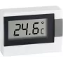 TFA DOSTMANN Mini termometro, doppia scala, da -30 a +50 °C, bianco 30.2017.02