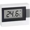 TFA DOSTMANN Mini termometro, doppia scala, da -30 a +50 °C, bianco 30.2017.02