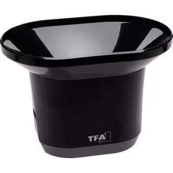 TFA Dostmann 30.3233.01 Sensore pioggia radiocontrollato, 433 MHz, 0-300 mm/h, risoluzione 0,1 mm, bianco