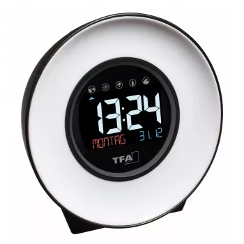 TFA Dostmann 60.2023.02 Sveglia al quarzo bianca
